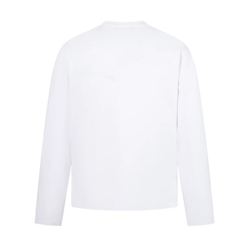 Herren Langarmshirt mit Print-Collage, Distressed‑Details und Relaxed‑Fit Shop Nory