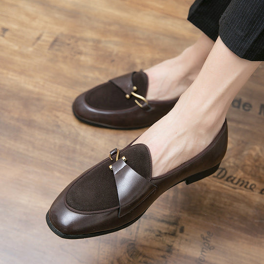 Herren Elegante Mokassins mit modischem Schnallen-Design