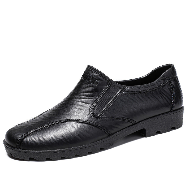 Herren Elegante Slip-On Business-Halbschuhe mit elastischen Einsätzen und rutschfester Profilsohle Shop Nory