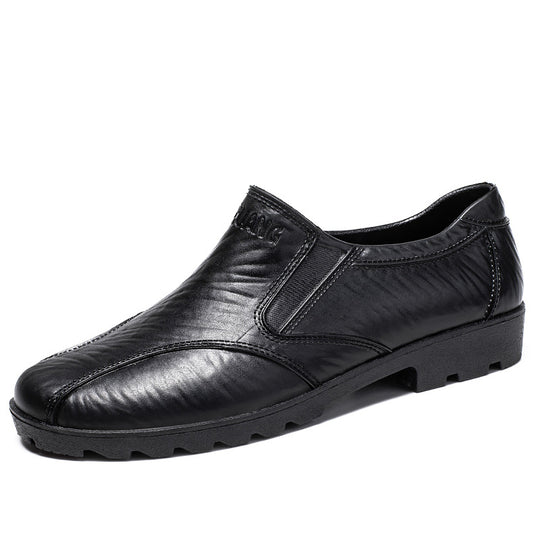 Herren Elegante Slip-On Business-Halbschuhe mit elastischen Einsätzen und rutschfester Profilsohle Shop Nory