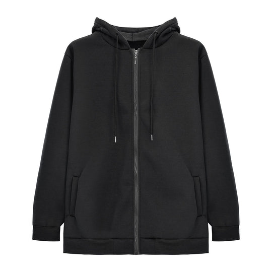 Damen nan lässige Zip-Hoodie-Jacke im Boxy-Cut mit überschnittener Schulter, verdecktem Tunnelzug und großen Kängurutaschen Shop Nory