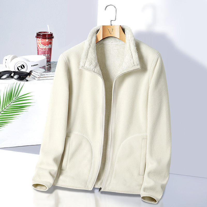 Damen Fleecejacke mit hohem Kragen Shop Nory