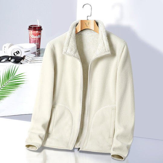 Damen Fleecejacke mit hohem Kragen Shop Nory