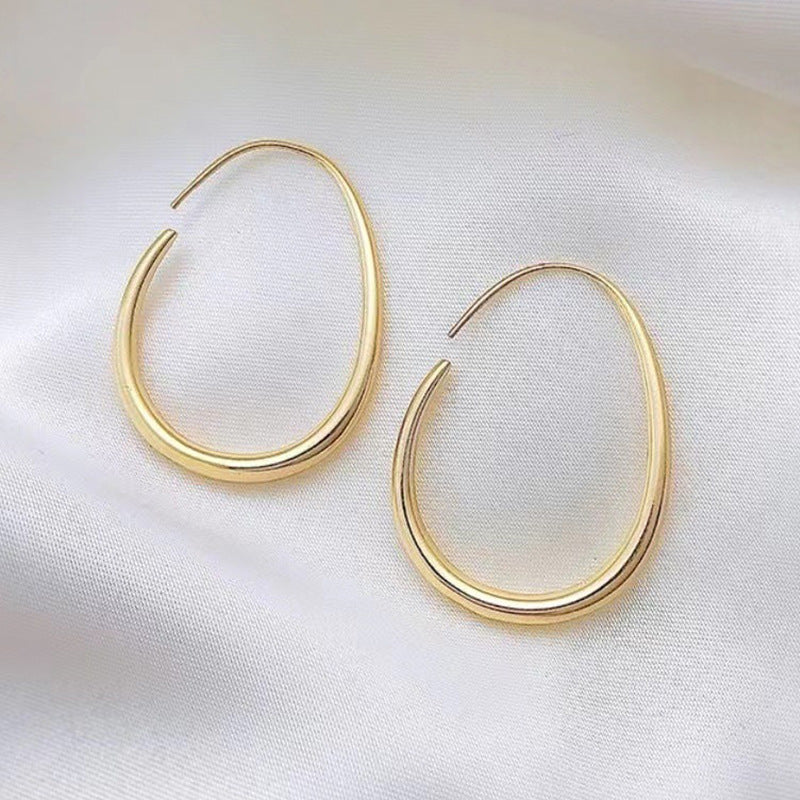 Damen Ohrringe mit modernem Tropfen-Design Shop Nory