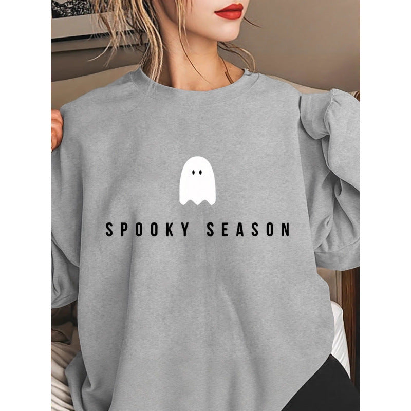 Unisex kuscheliges Baumwoll-Sweatshirt mit niedlichem Bären-Print und Rundhalsausschnitt Shop Nory