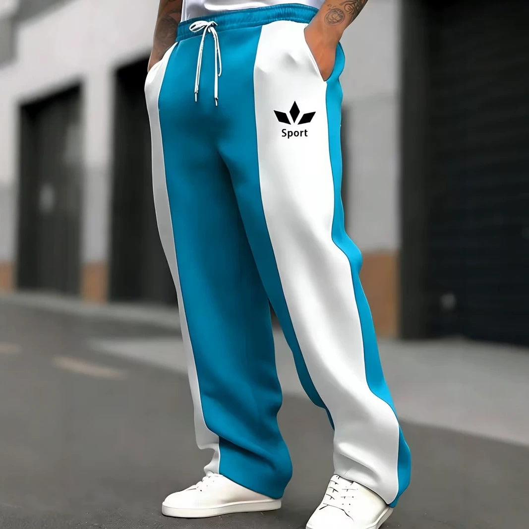 Herren Sportliche Jogginghose mit seitlichen Streifen Shop Nory