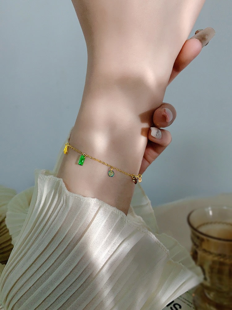 Frauen Farbenfrohe Charme Verstellbares Armband Shop Nory