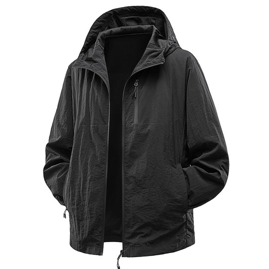 Herren Leichte und atmungsaktive Regenjacke Shop Nory