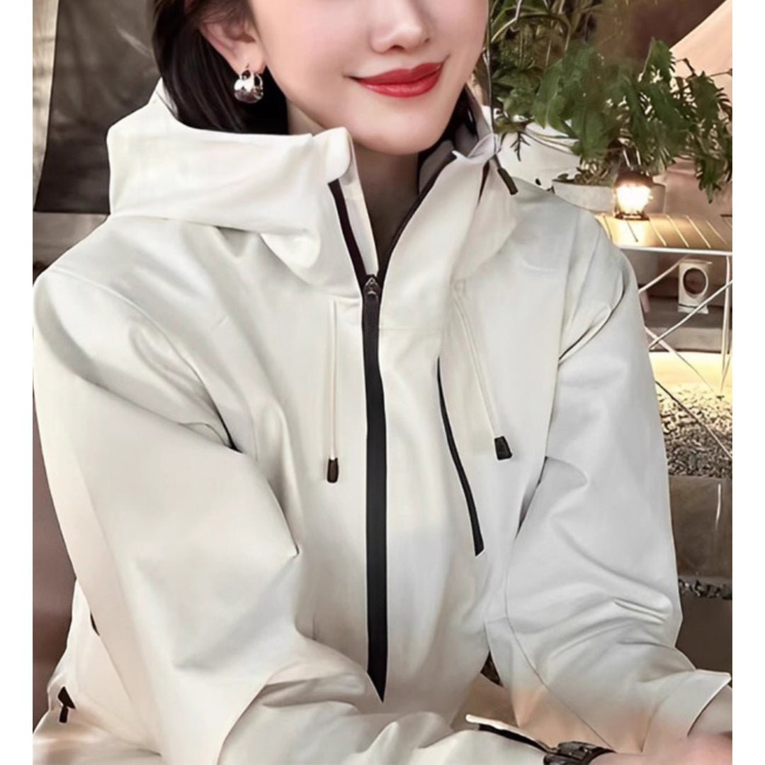 Damen Stylische Übergangsjacke mit hohem Kragen Shop Nory