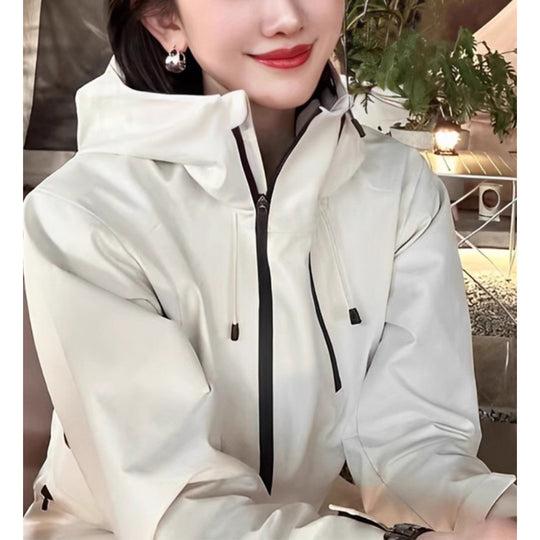 Damen Stylische Übergangsjacke mit hohem Kragen Shop Nory