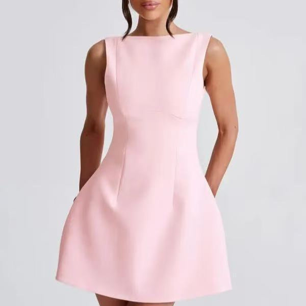 Damen Sommerkleid mit elegantem Schnitt Shopnory