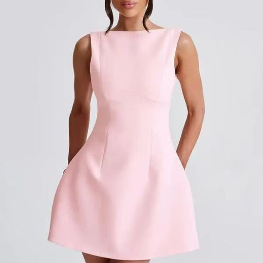 Damen Sommerkleid mit elegantem Schnitt Shopnory