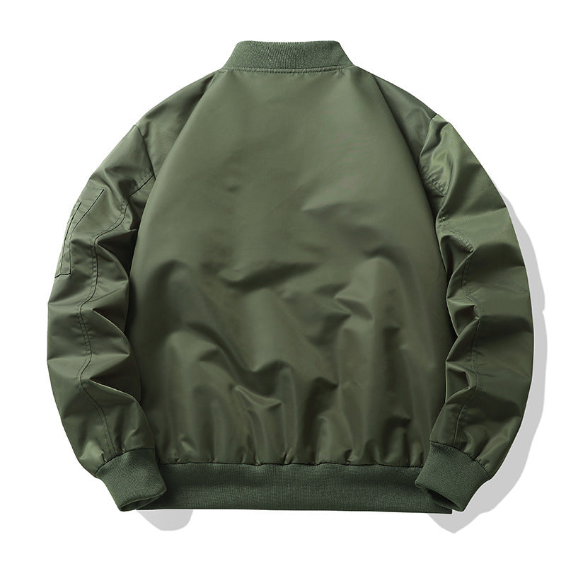 Herren Leichte Flieger-Bomberjacke mit wasserabweisender Shell und Kontrastfutter Shop Nory
