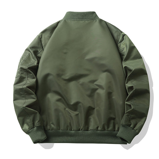 Herren Leichte Flieger-Bomberjacke mit wasserabweisender Shell und Kontrastfutter Shop Nory