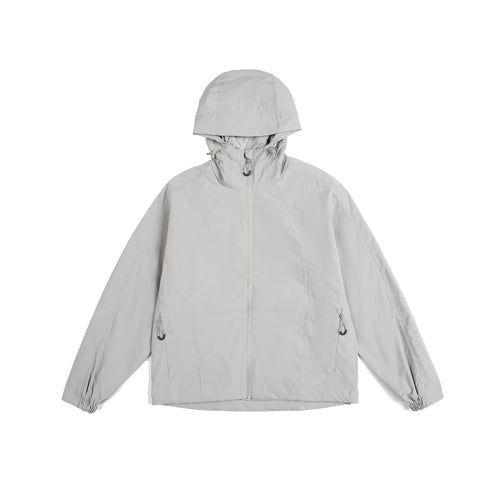 Damen leichte Windjacke mit Kapuze, verstellbarem Saum und wasserabweisender Funktion Shop Nory