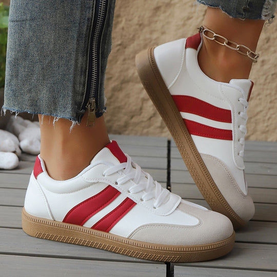 Damen Sneakers im sportlichen Retro-Stil mit hochwertigem Obermaterial Shopnory