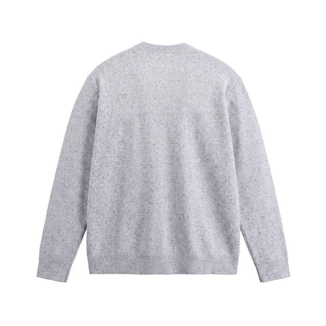 Herren Strukturierter Henley‑Strickpullover mit Dreifach‑Knopfleiste Shop Nory