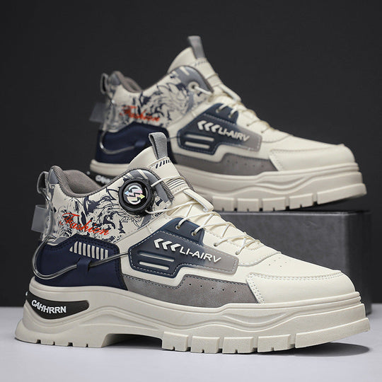 Herren robuster Sport-Schuh mit innovativem Schnellschnürsystem und verstärktem Knöchel