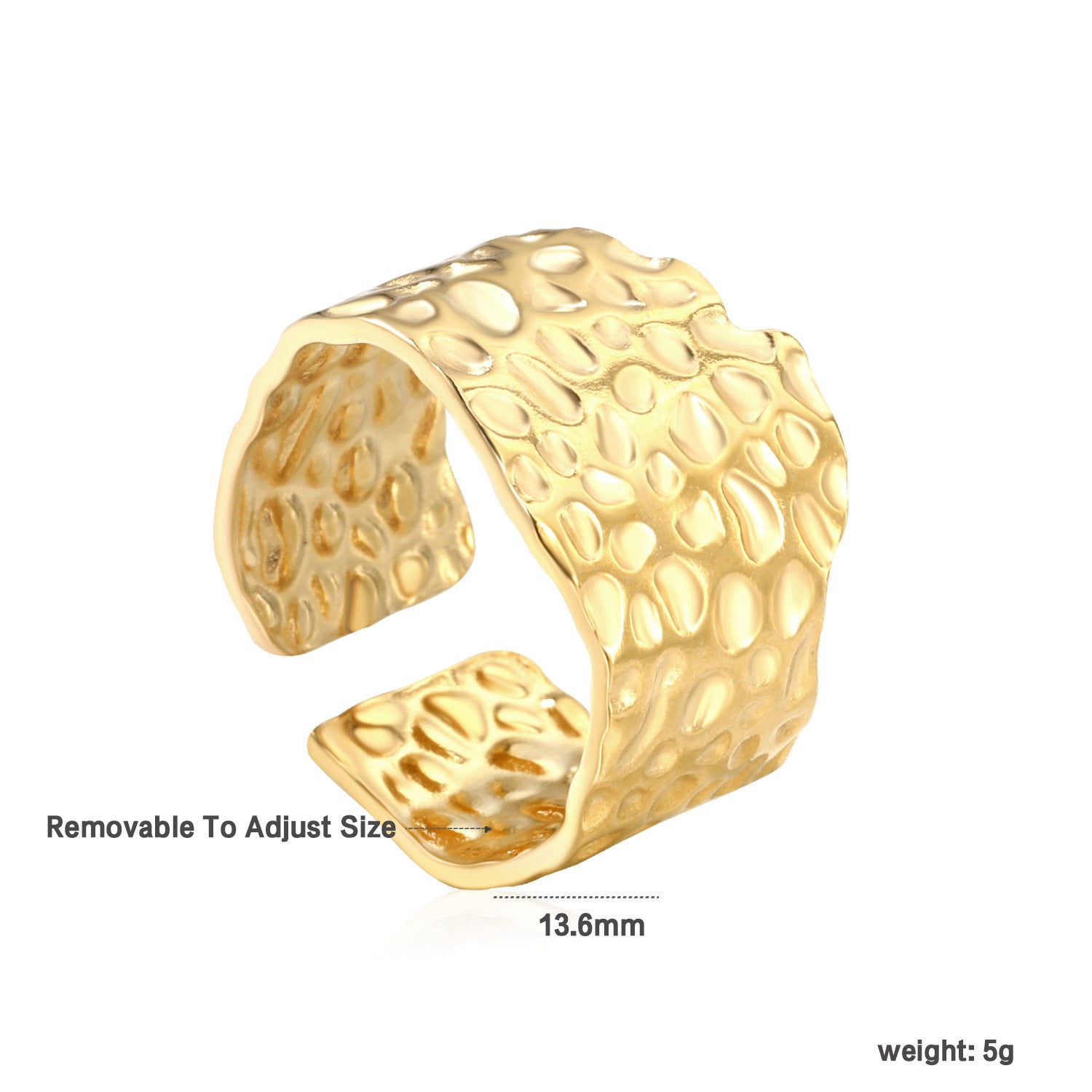 Damen verstellbarer Ring mit elegantem Twist-Design Shop Nory