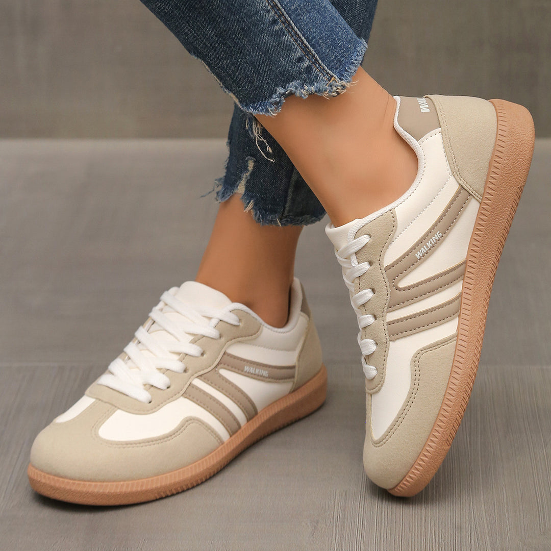 Damen Retro-Sneaker mit Gummisohle, leichtem Textilfutter und Komfortfußbett Shop Nory