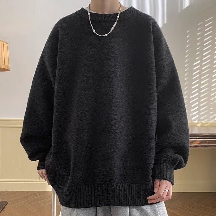 Unisex Oversized Kuschelpullover mit Rundhalsausschnitt Shop Nory