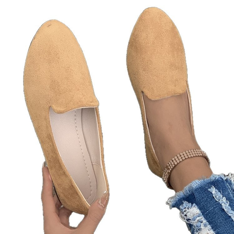 Damen Mokassins aus hochwertigem Wildleder mit elegantem Schnitt