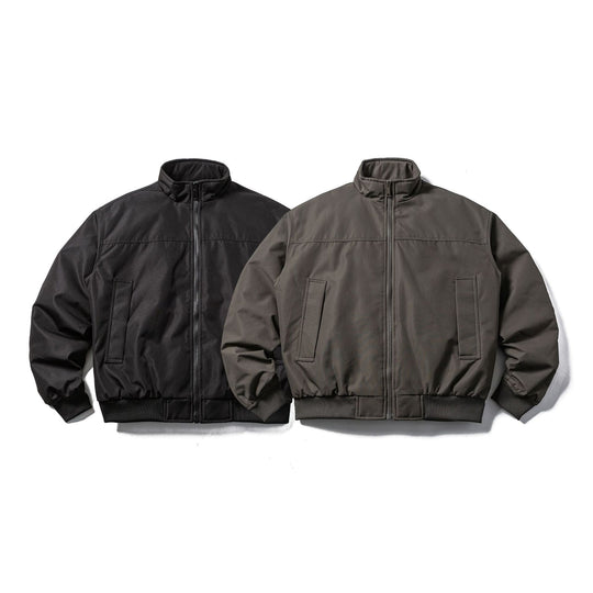 Herren Wattierte Bomberjacke im Boxy‑Cut mit hohem Stehkragen und geripptem Bund Shop Nory