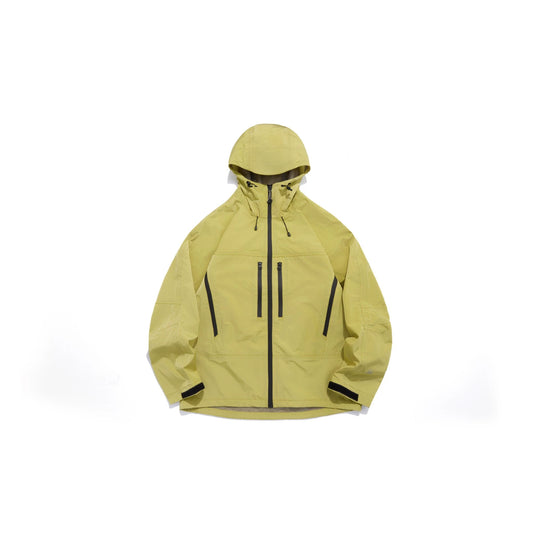 Unisex Technische Kapuzen-Outdoorjacke mit getapten Reißverschlüssen Shop Nory