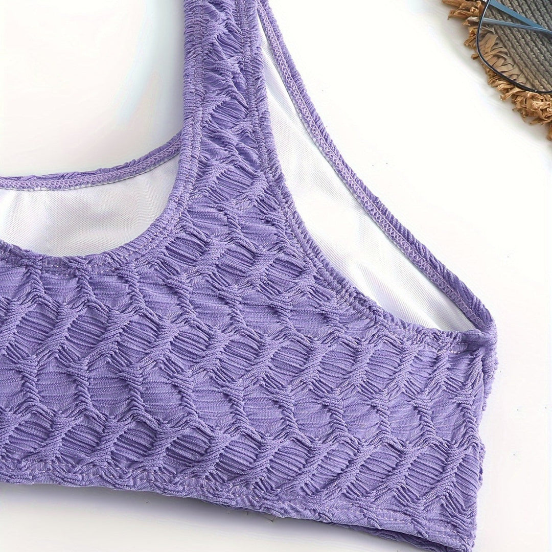 Damen Sportliches Bikini-Set mit elastischen Trägern