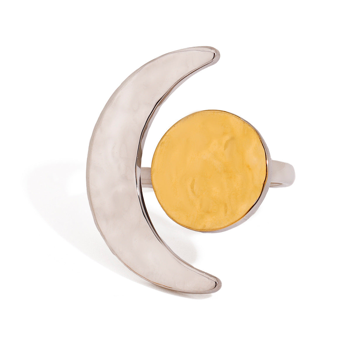 Damenring mit Mond- und Sonnenmotiv Shop Nory