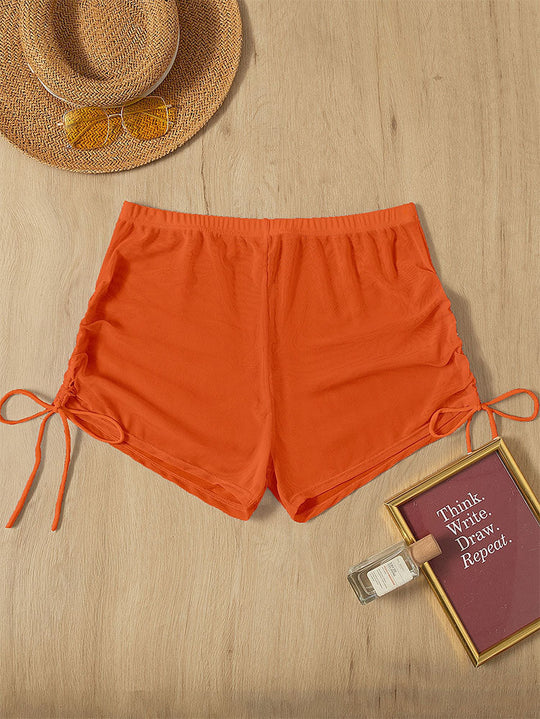 Damen Badeshorts mit seitlichen Raffungen Shopnory