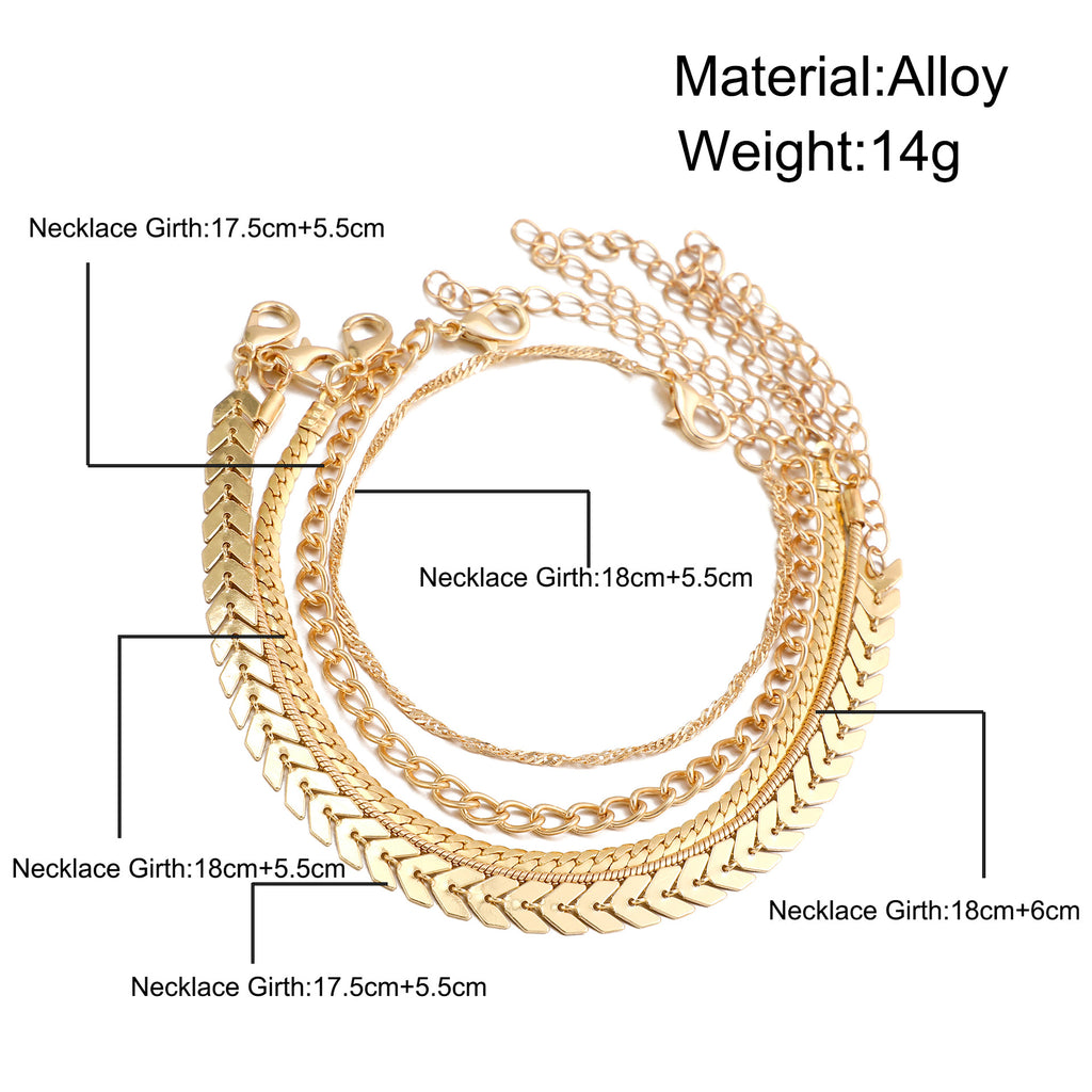 Damen Armband-Set mit eleganten und vielfältigen Kettendesigns Shop Nory