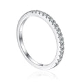 Damen Schmuckset mit herzförmigen Zirkonia-Ringen, Ohrringen und Halskette Shop Nory