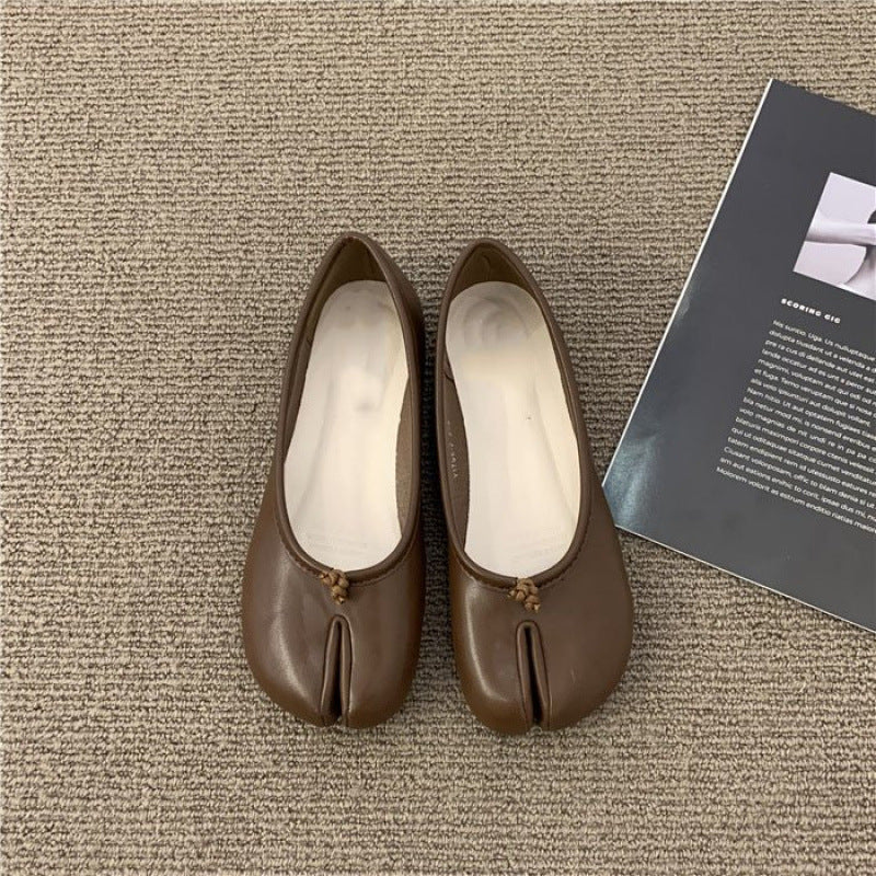 Damen Ballerinas mit eleganter Schlitz-Details und bequemer Innensohle