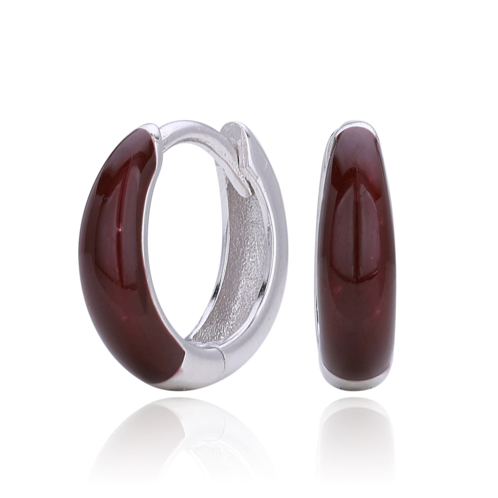 Damen Schmuck-Creolen aus hochwertigem 925 Sterling Silber mit elegantem Design Shop Nory