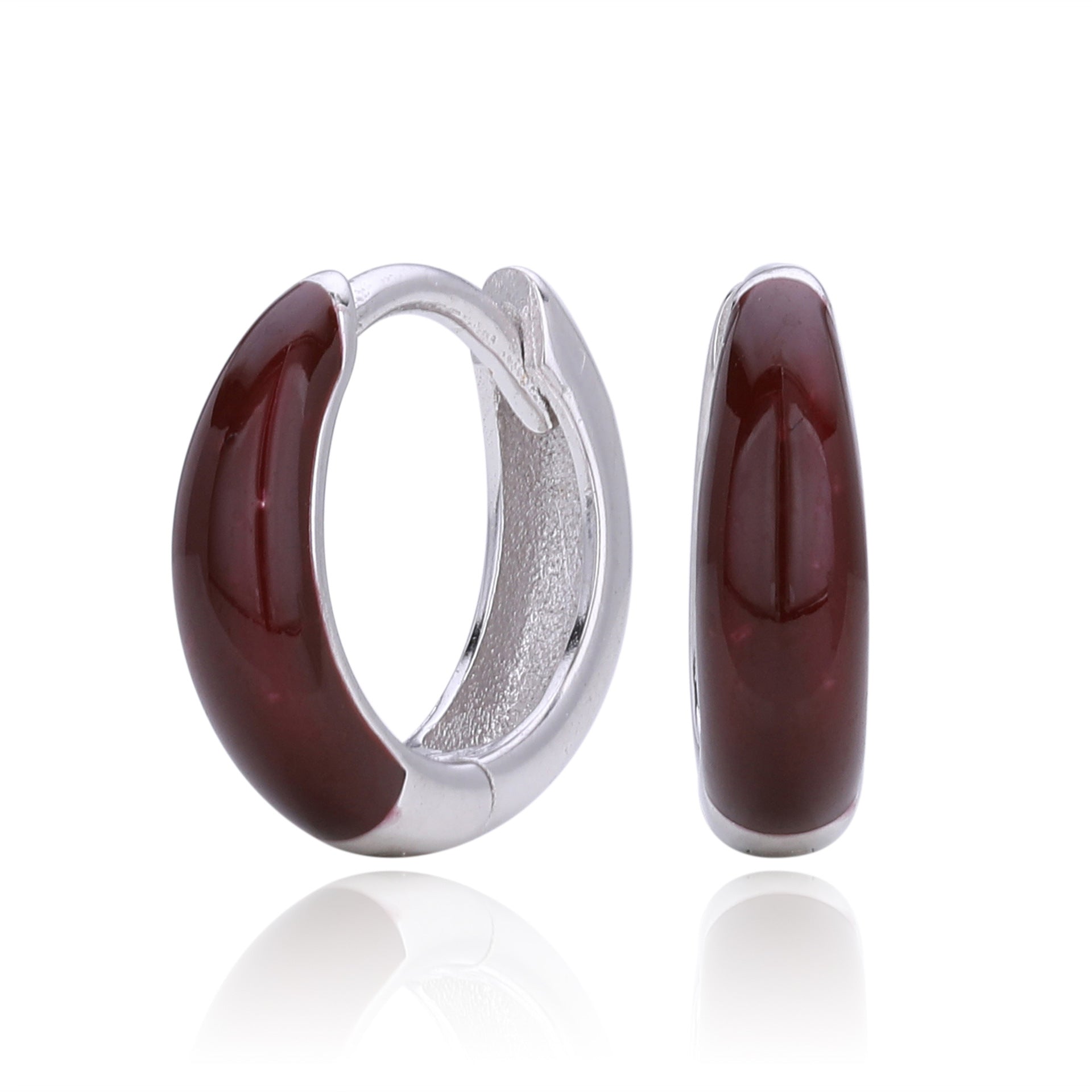 Damen Schmuck-Creolen aus hochwertigem 925 Sterling Silber mit elegantem Design Shop Nory