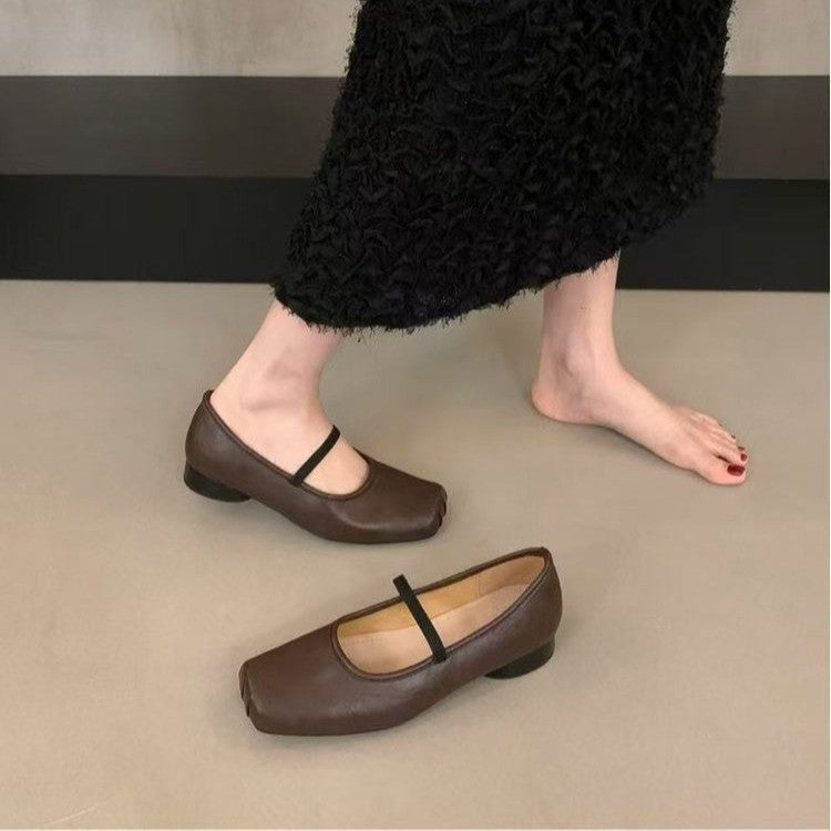 Damen Ballerinas mit elegantem Riemchen und komfortabler Passform