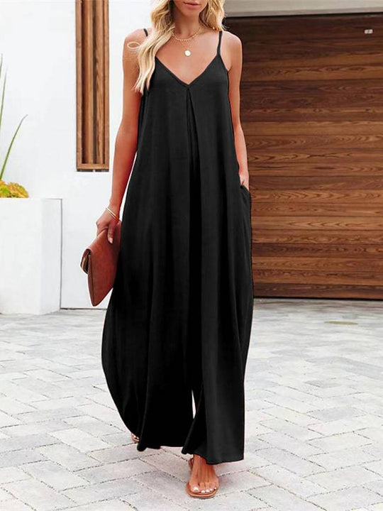 Damen lässiges Maxikleid