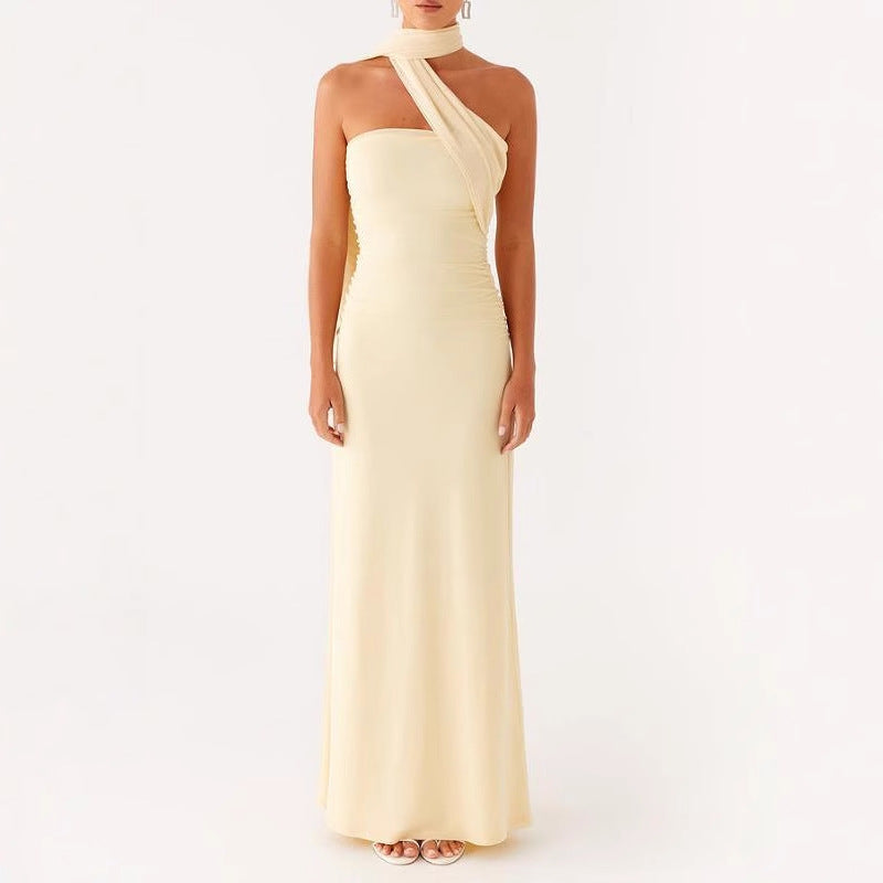 Damen Maxi-Kleid mit floralem Design