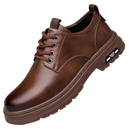 Damen elegante Schnürschuhe mit robustem Sohlenprofil Shopnory