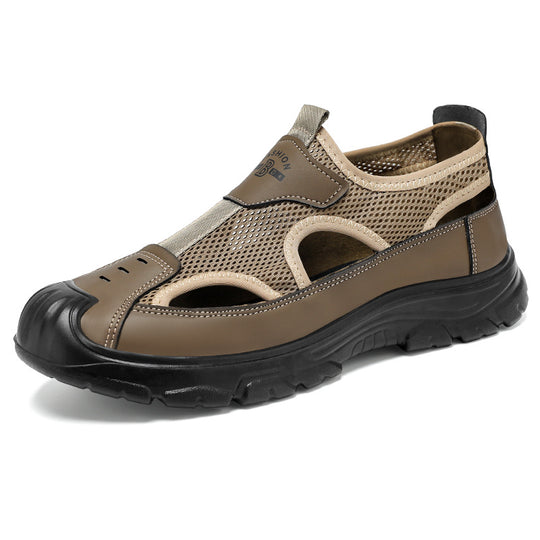 Herren nan atmungsaktive Outdoor-Sandale mit stoßdämpfender Sohle und verstärktem Zehenschutz Shop Nory