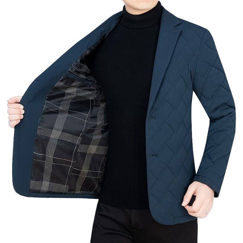 Herren gesteppter Business-Blazer mit leichter Thermo-Isolierung Shop Nory