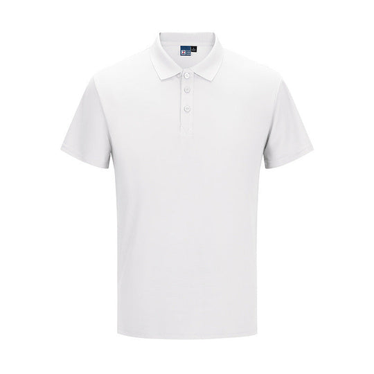 Herren nan pflegeleichtes Kurzarm-Polo aus Baumwollmischung mit Piqué-Struktur und drei Knöpfen Shopnory