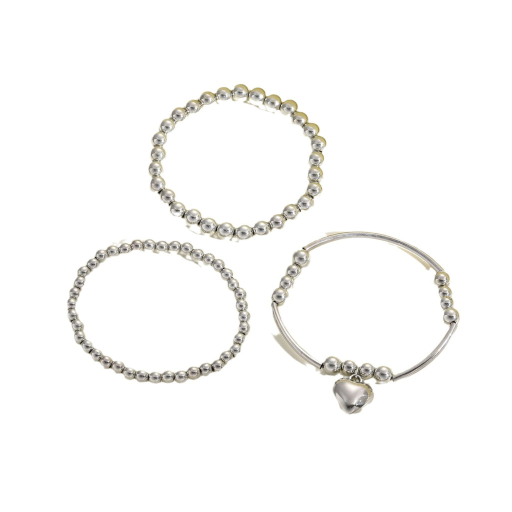 Damen Armband-Set mit funkelnden Perlen und eleganten Details Shop Nory