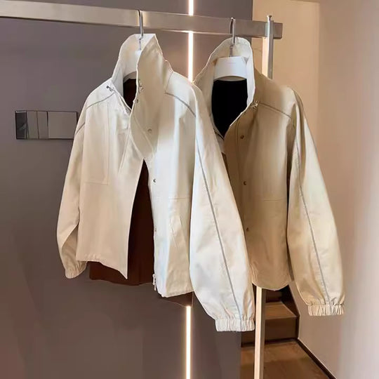 Damen Modische Übergangsjacke mit praktischen Taschen Shop Nory
