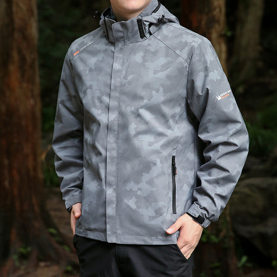 Herren wetterfeste Outdoor-Jacke Shop Nory