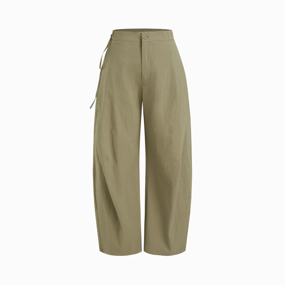 Damen Bequeme Weite Stoffhose Shop Nory