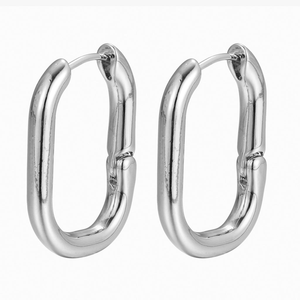 Damen Creolen mit trendy Zwirbelstruktur Shop Nory