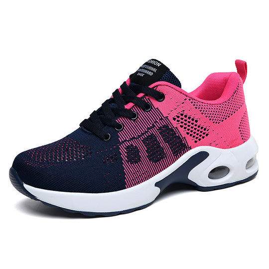 Damen atmungsaktive Strick-Sneaker mit Luftkammer-Zwischensohle und gepolstertem Einstieg Shop Nory