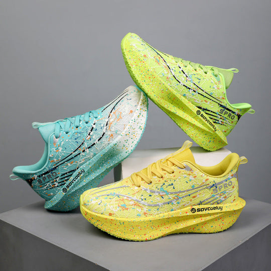 Damen High-Performance Laufschuhe mit atmungsaktiver Obermaterialstruktur und dämpfender Sohle